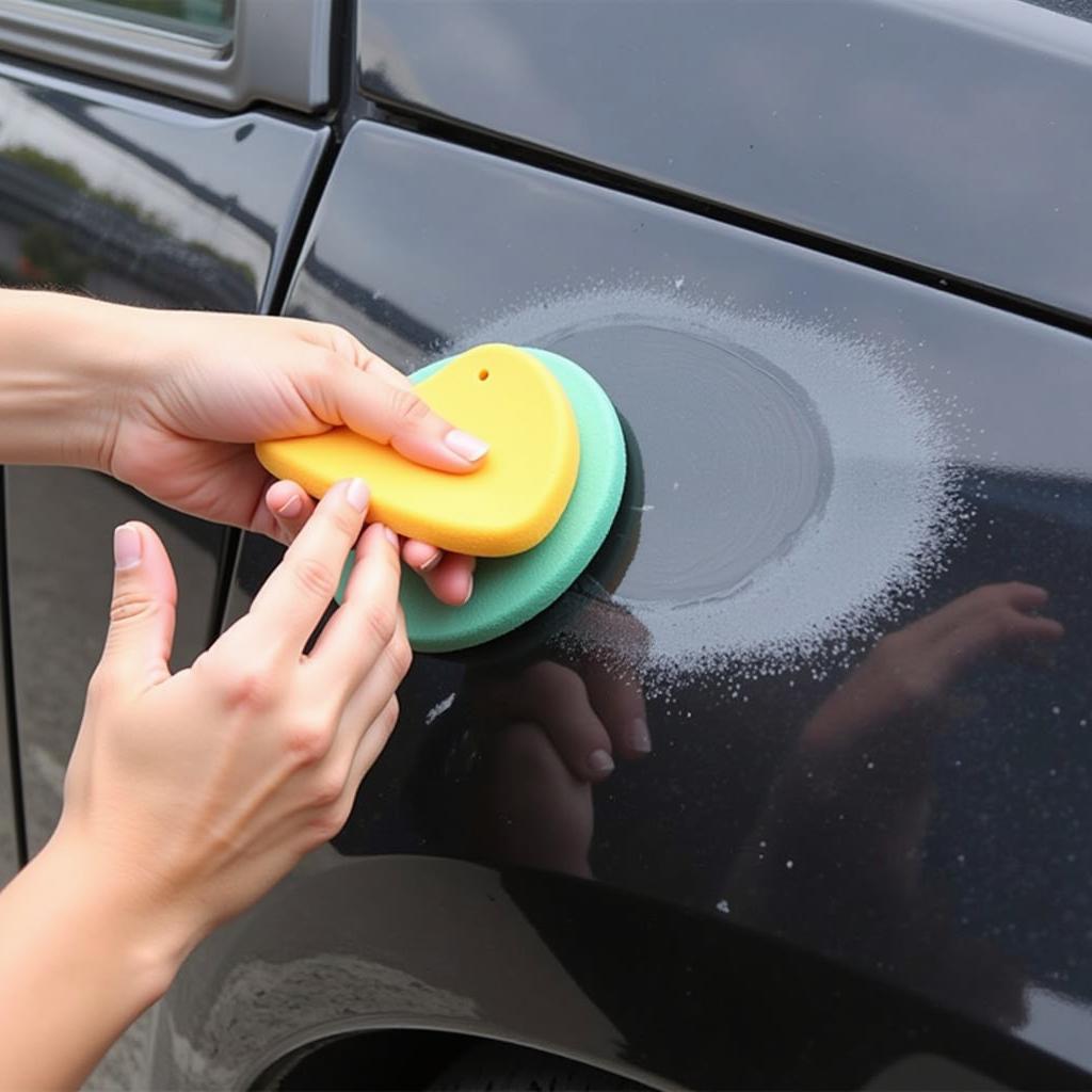 Car Waxing Application