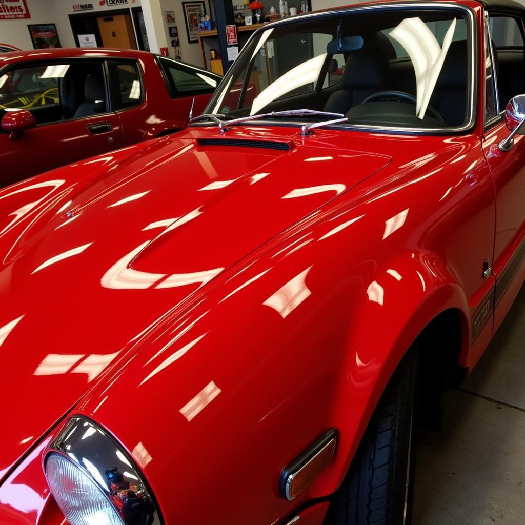 Car with Showroom Shine after Detailing