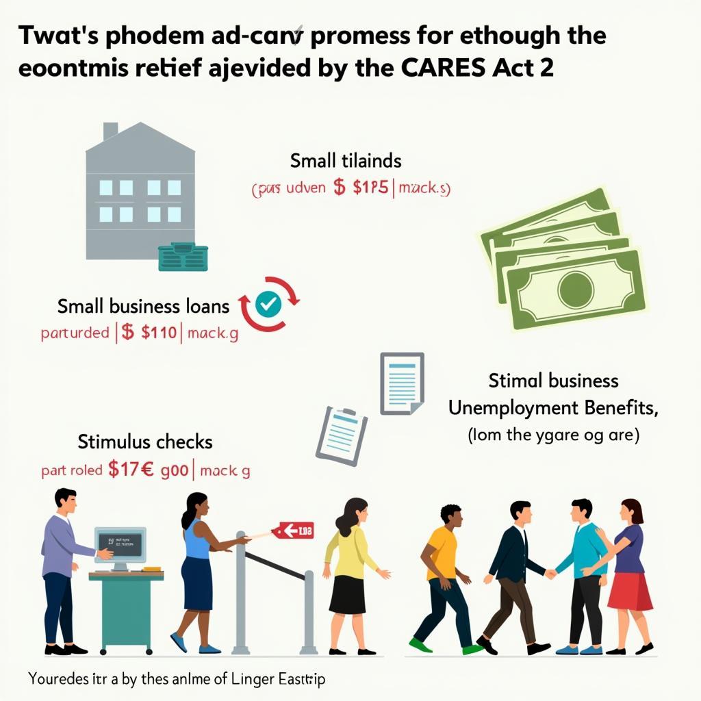 CARES Act 2 Economic Relief Illustration