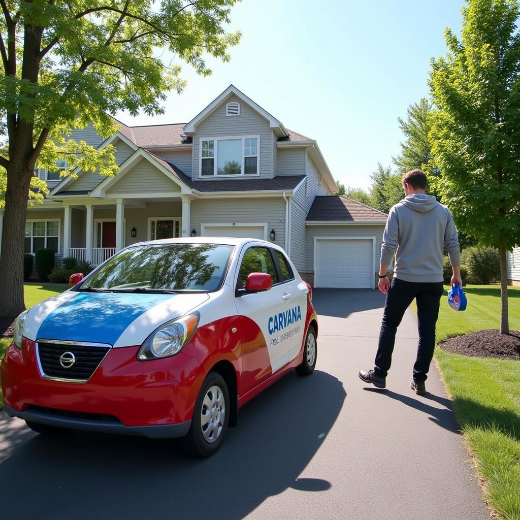 Carvana Car Delivery Process