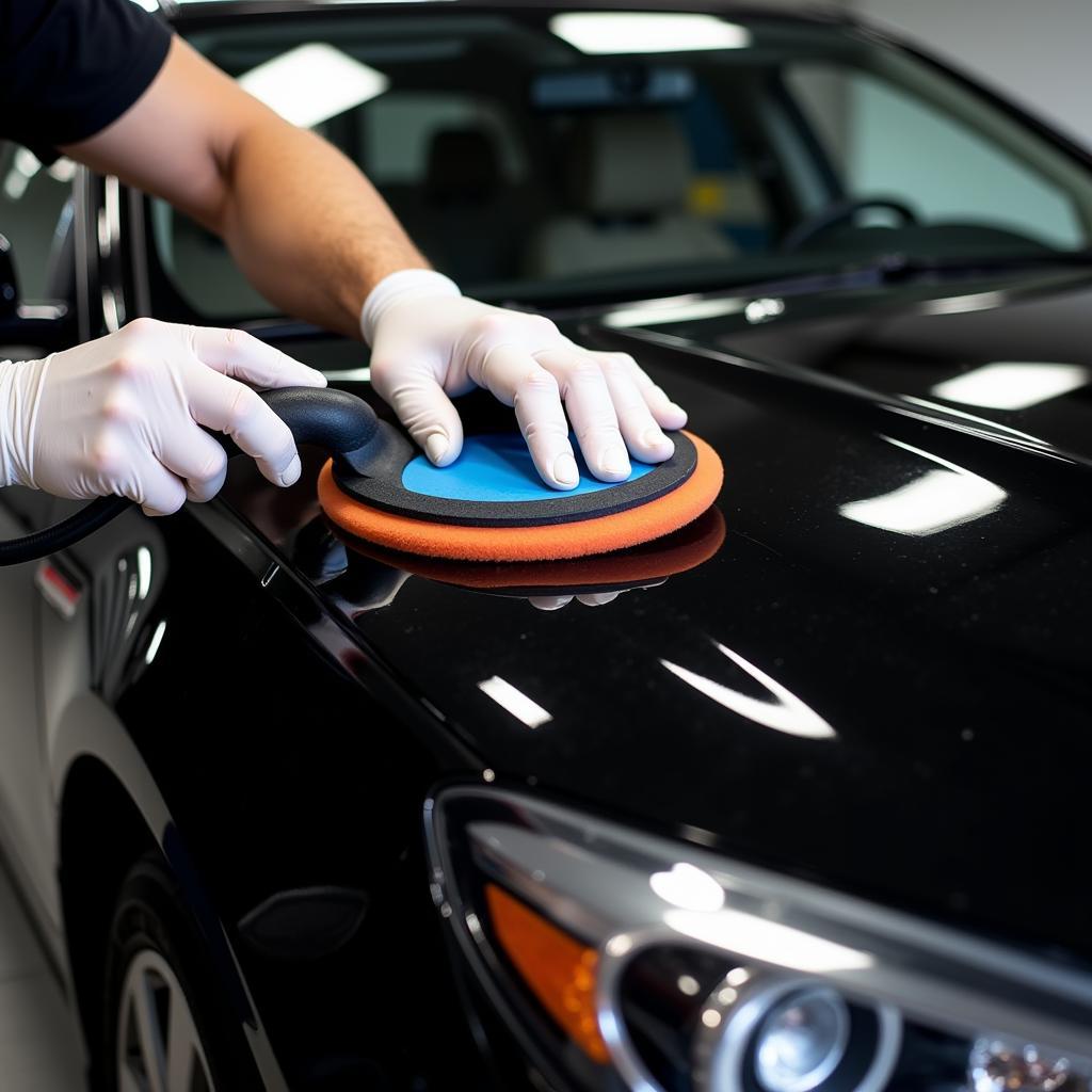 Applying a Ceramic Coating to a Car's Paint