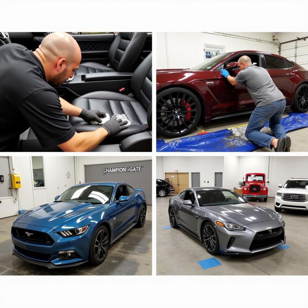 Various car detailing services being offered in ChampionsGate