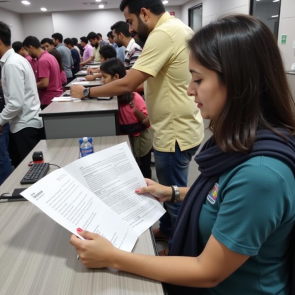 Checking car owner details at Bangalore RTO