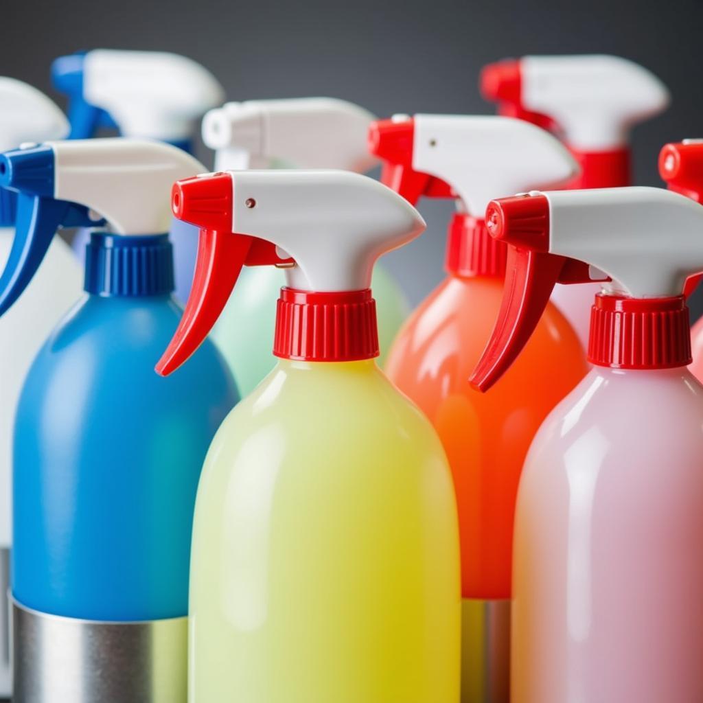 Chemical Resistant Spray Bottles for Car Detailing