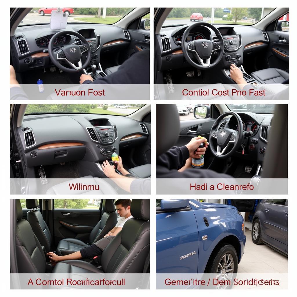 Chicago Car Interior Detailing Process