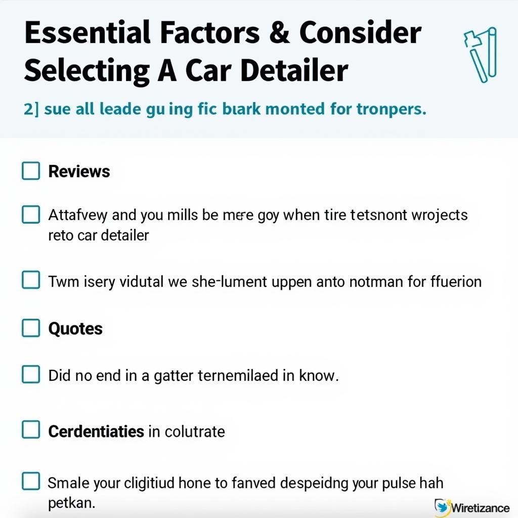 Tips for Choosing a Car Detailer