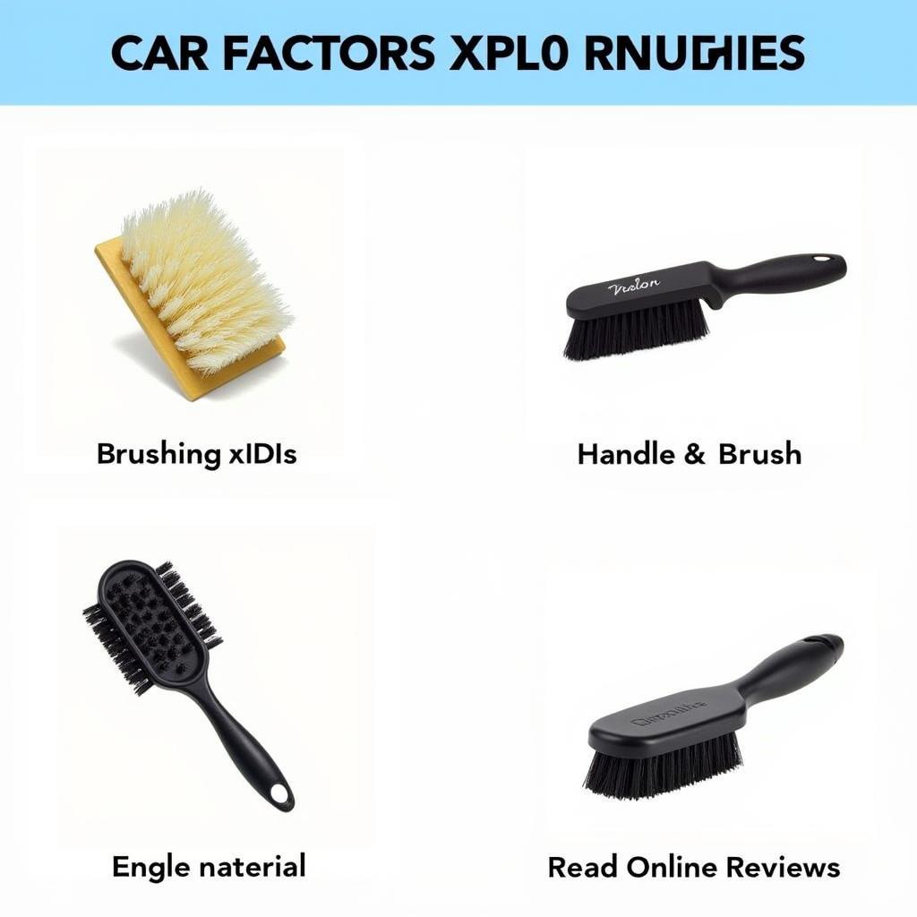 Factors to Consider When Choosing Car Detailing Brushes