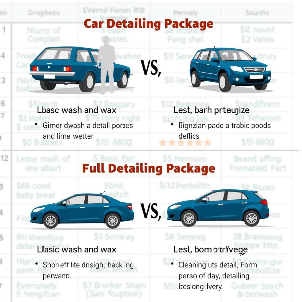 Selecting a Car Detailing Package in Foxboro