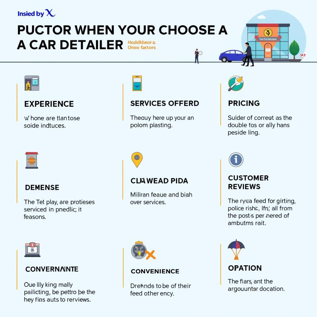 Factors to Consider When Choosing a Car Detailer