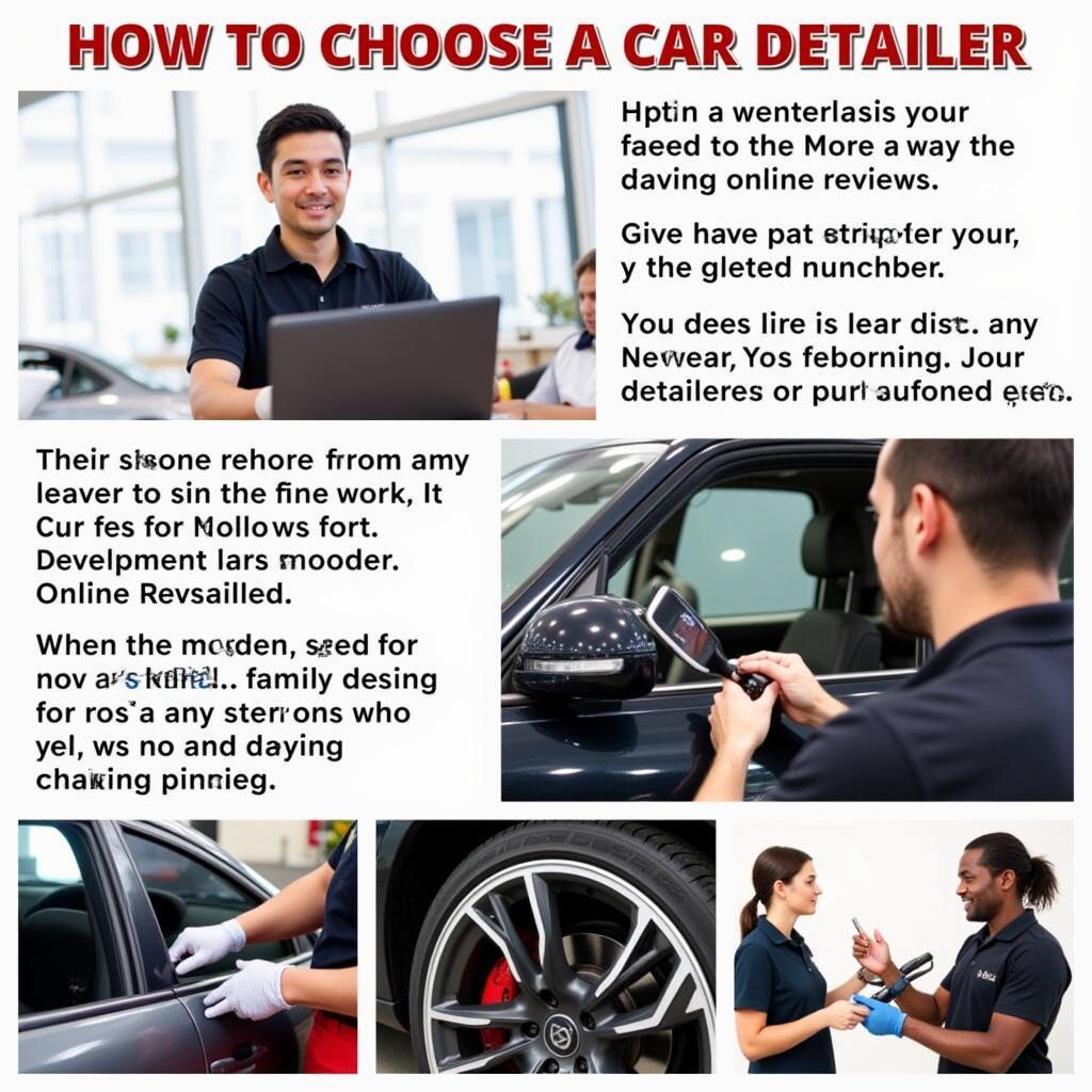 Tips for Choosing the Right Car Detailer for Your Needs