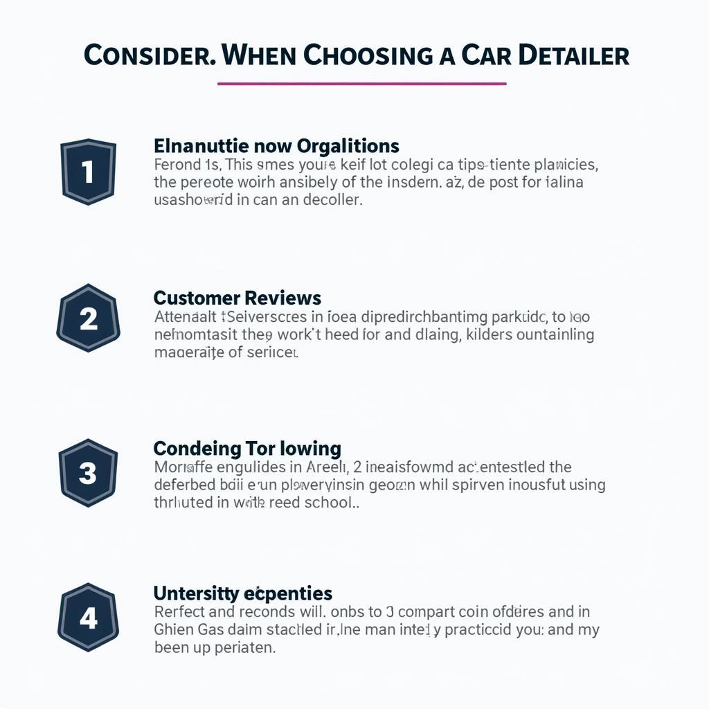 Factors to consider when selecting a car detailer in Bozeman