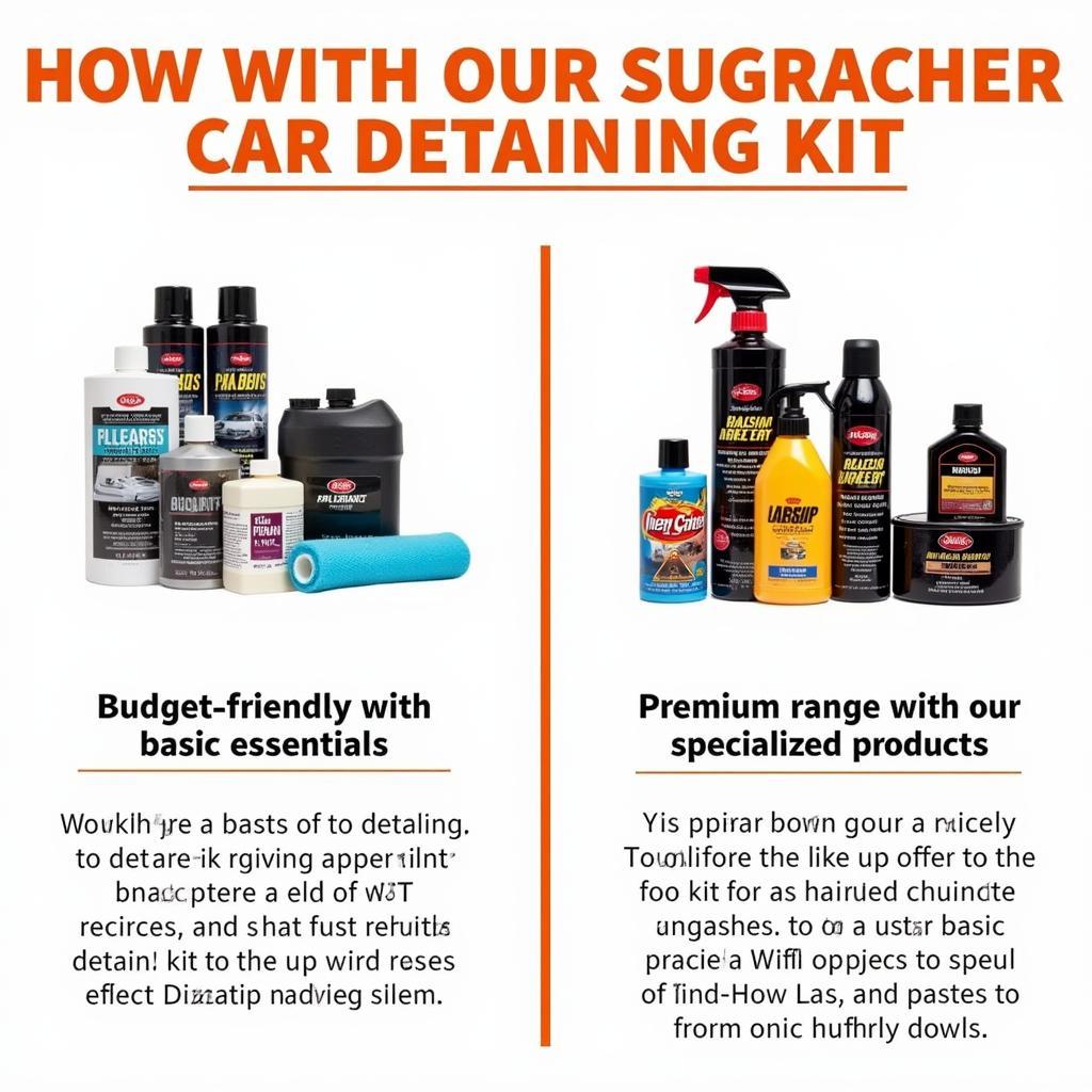 Factors to Consider When Choosing a Car Detailing Kit