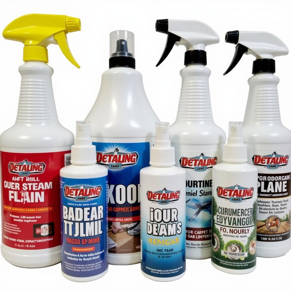 Choosing the right detailing carpet care chemical for your car's interior