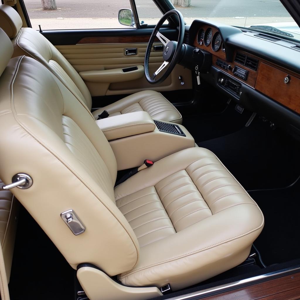 Classic Car Detailing Barrie: Interior Detailing of a Classic Car