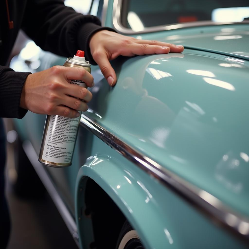 Protecting the Original Paint of a Classic Car