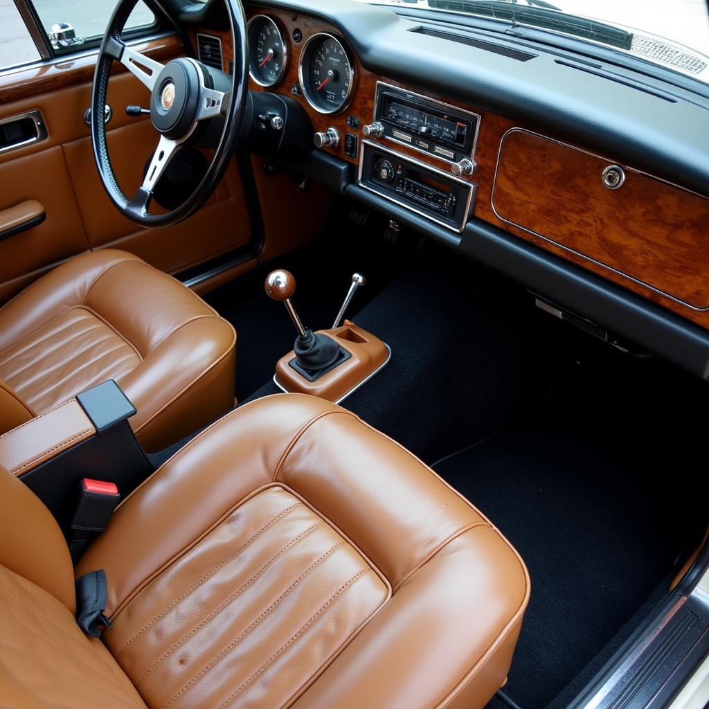 Classic Car Interior Detailing Emeryville