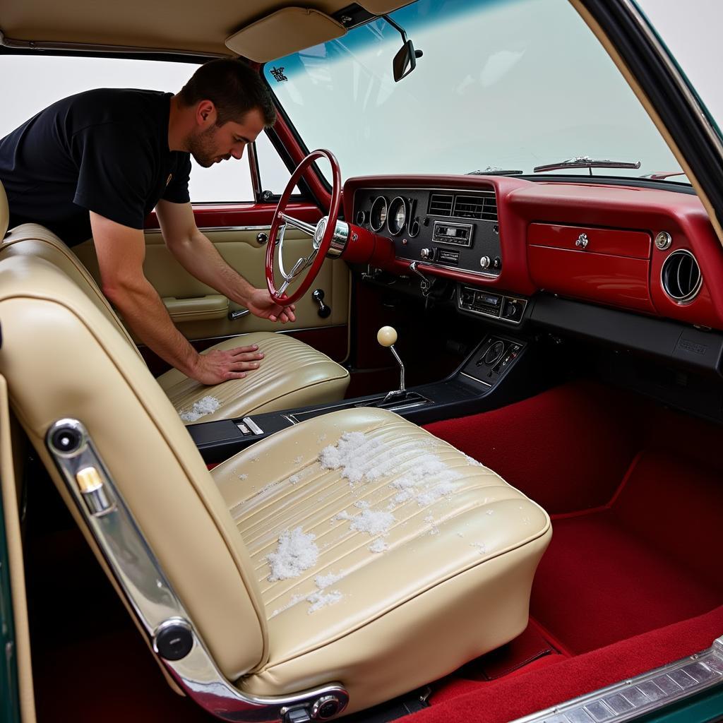 Classic Car Interior Detailing Process