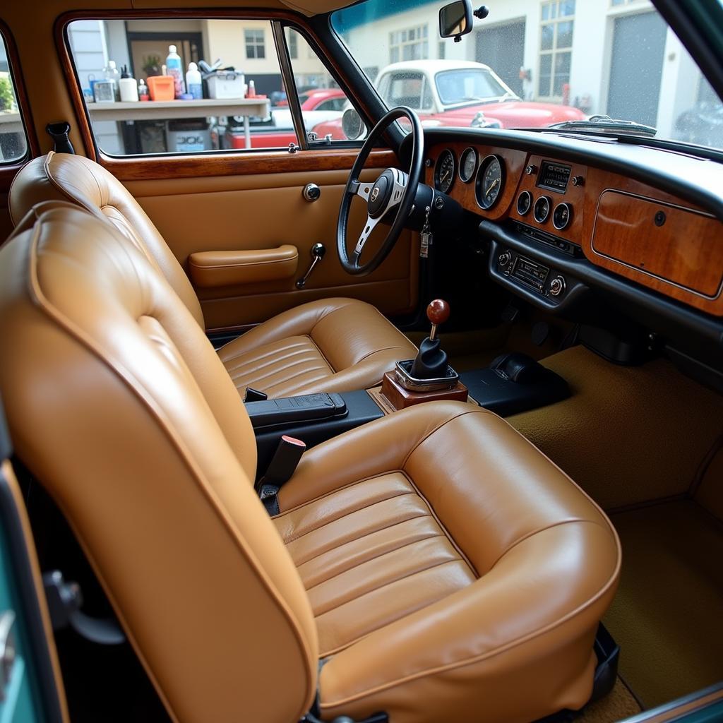 Classic Car Interior Restoration in Orange County