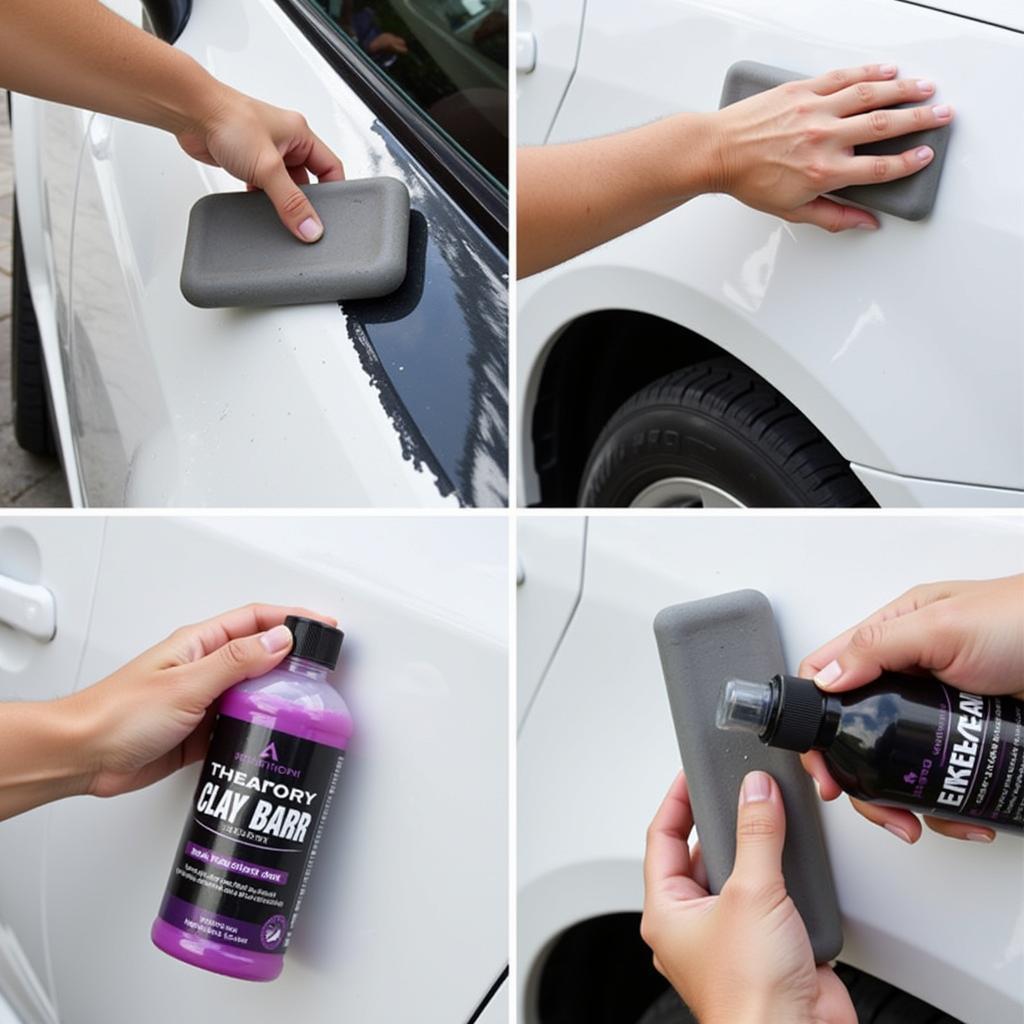 Car Detailing: Using Clay Bar and Lubricant for Smooth Paint