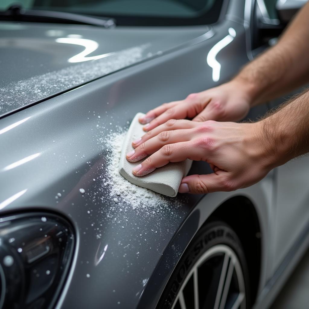 Using a Clay Bar in Car Detailing