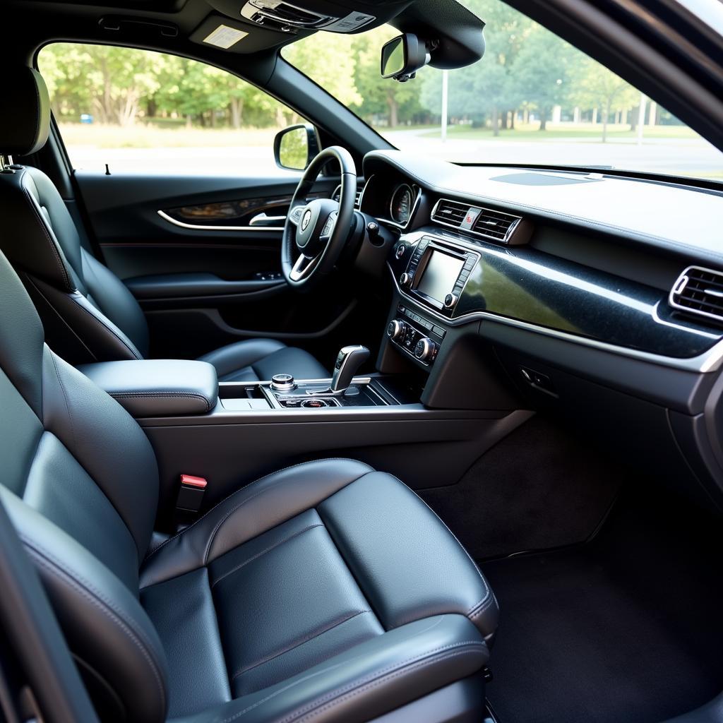 Clean and Detailed Car Interior