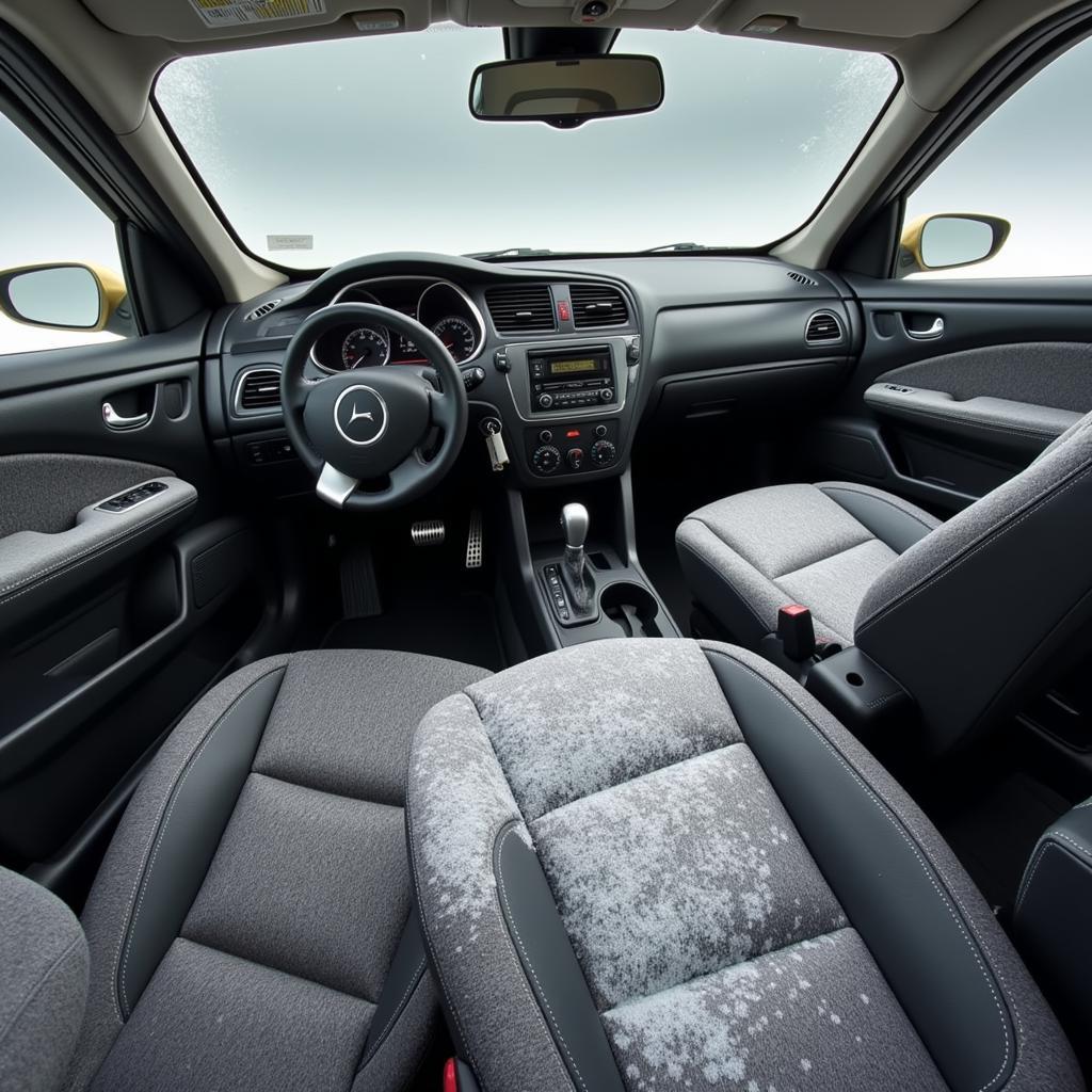 Clean and Organized Car Interior