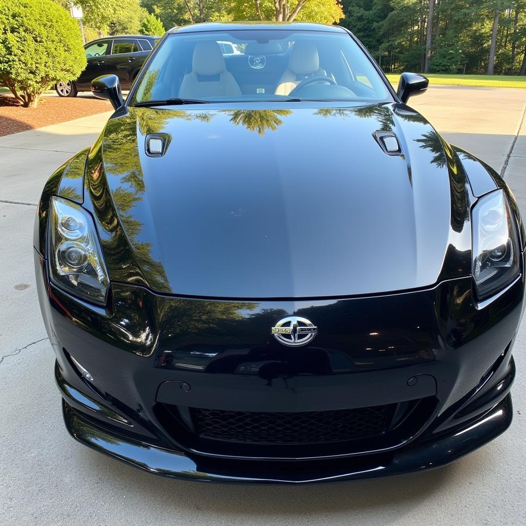 Clean and Shiny Car After Detailing