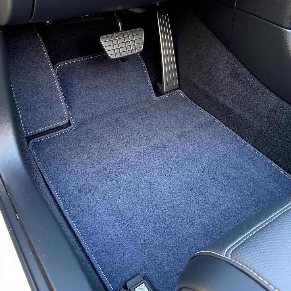 Spotless Clean Car Carpet Interior After Detailing