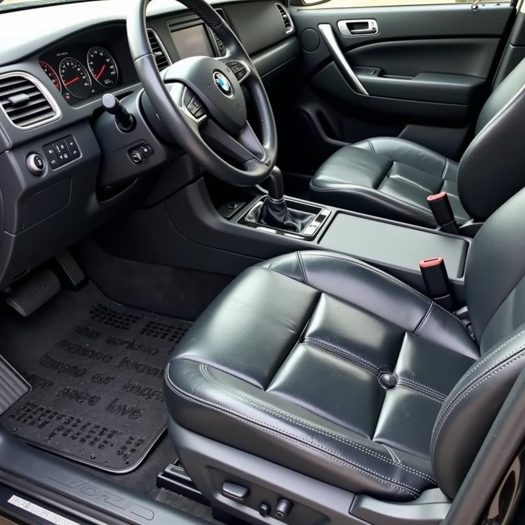 Clean and Detailed Car Interior