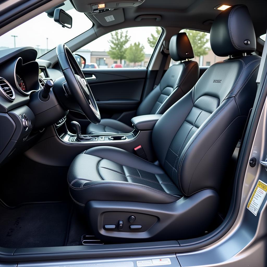 Spotless Clean Car Interior