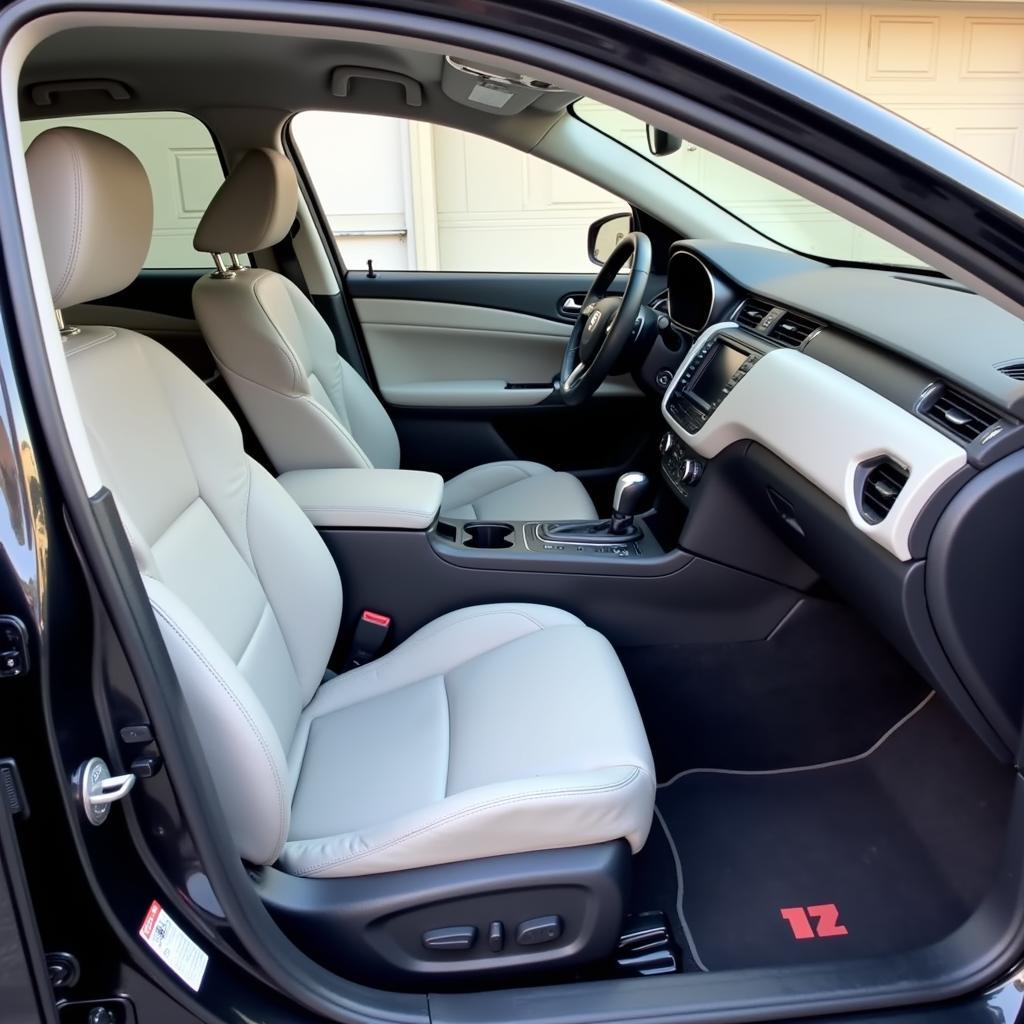 Clean and Pristine Car Interior After Professional Detailing