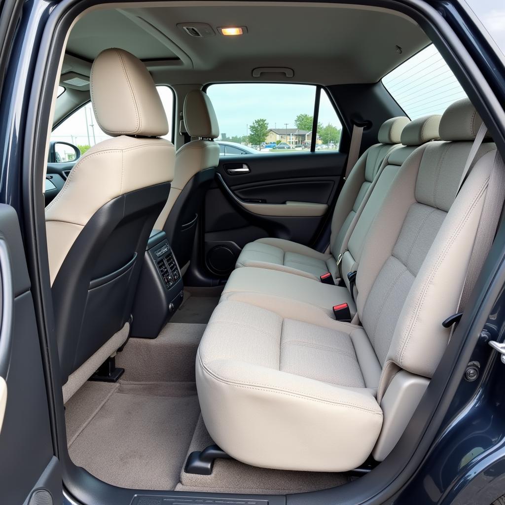 Spotless Car Interior After Shampooing