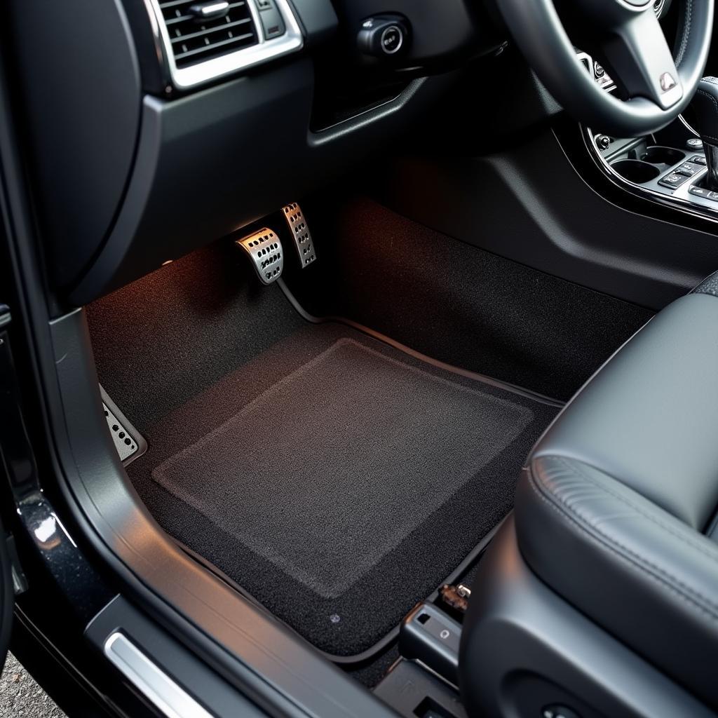 Clean Car Rugs Enhancing Car Interior