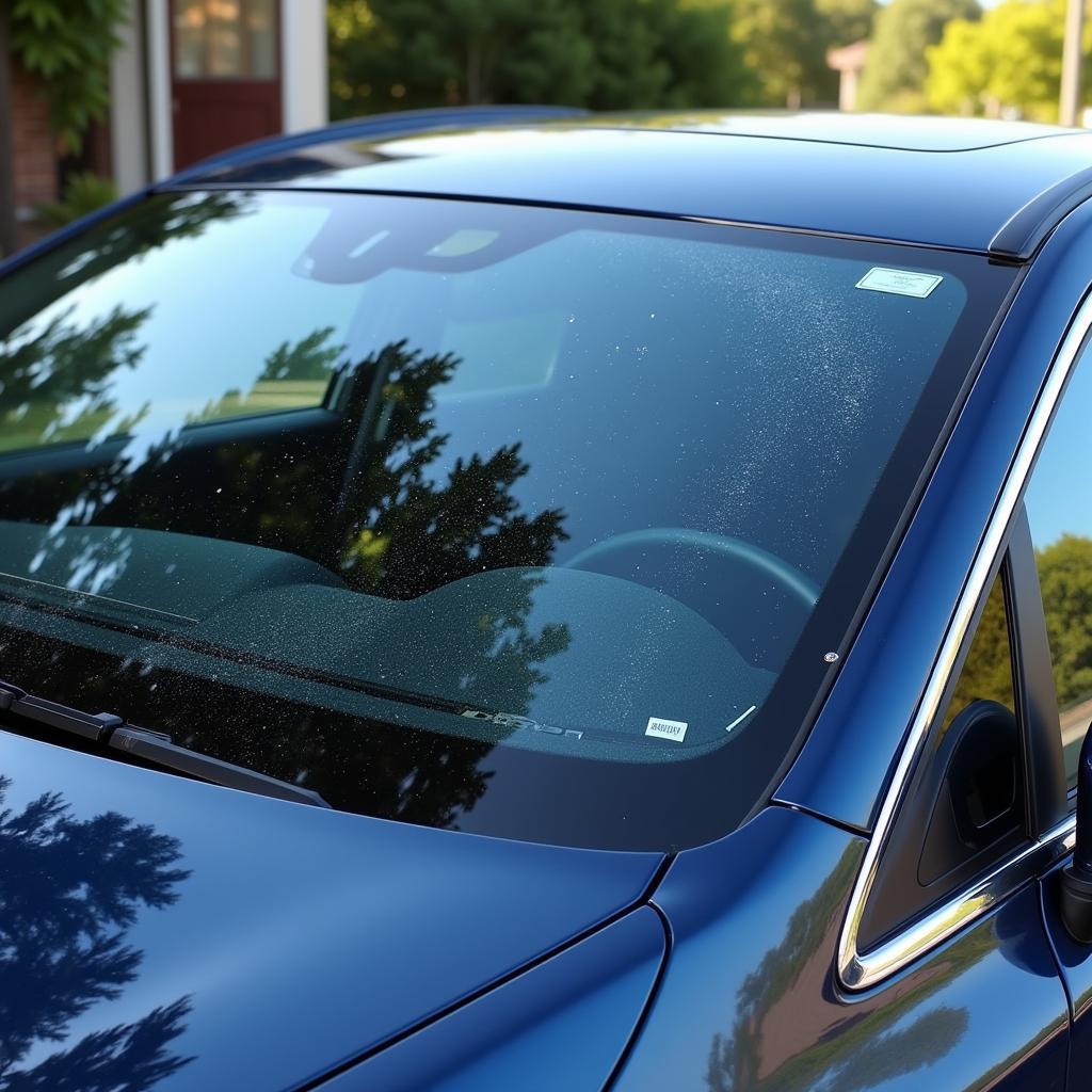 Clean Car Window After Detailing