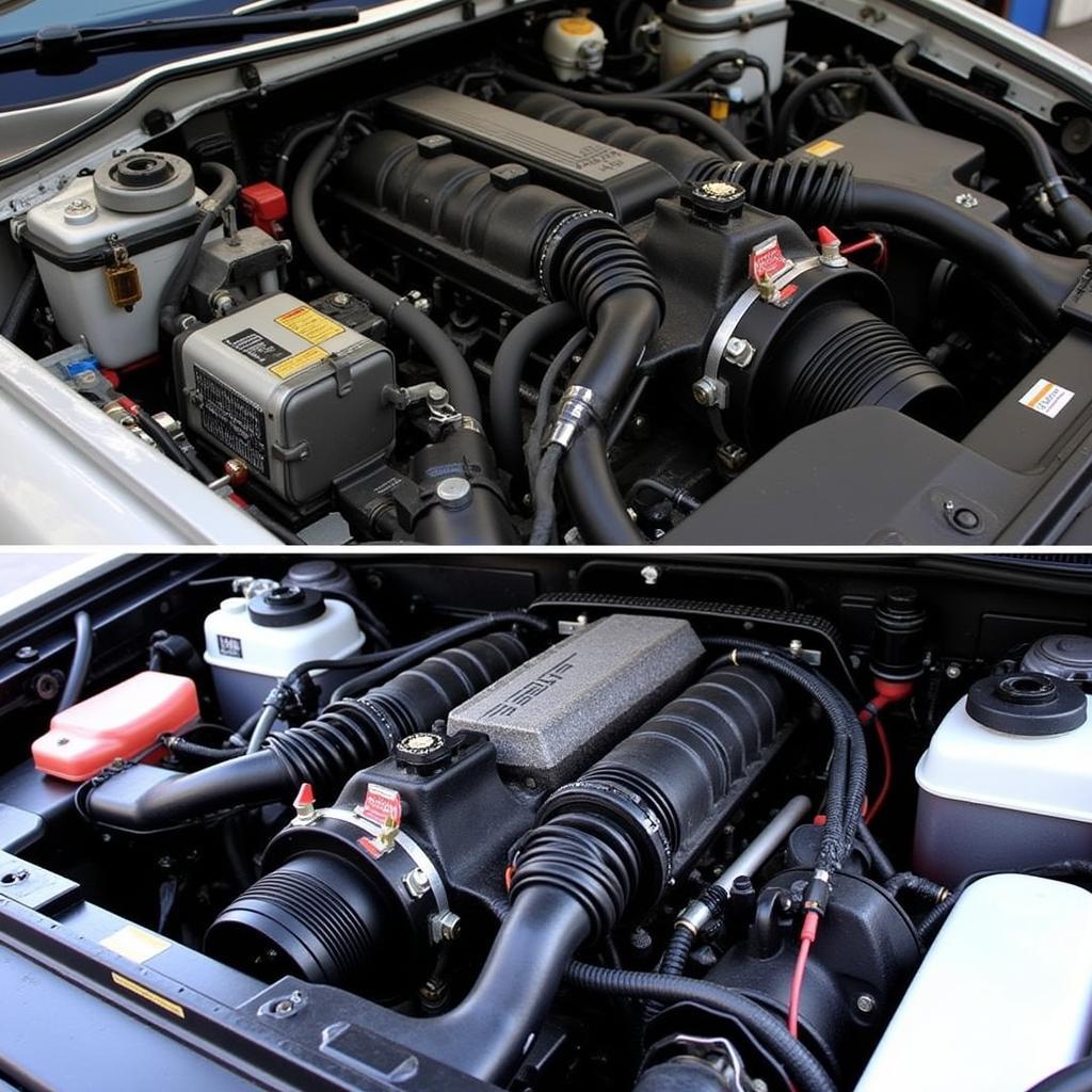 Clean Engine Bay After Detailing