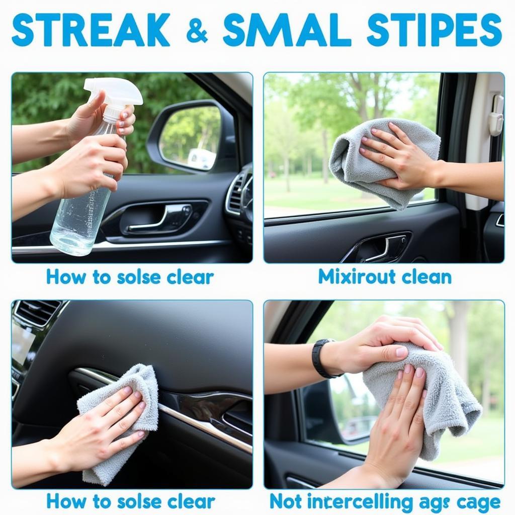 Cleaning Car Interior Windows for a Streak-Free Finish