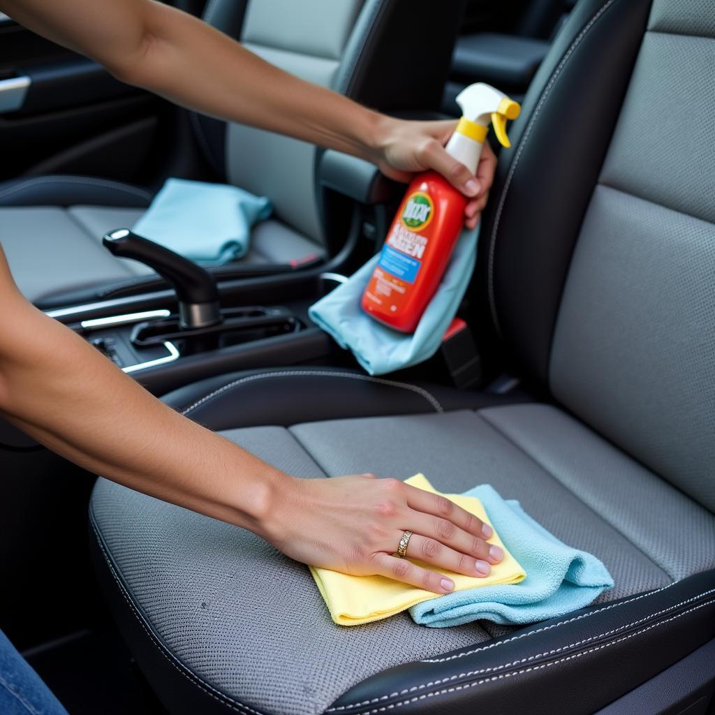 Cleaning Car Seats Thoroughly