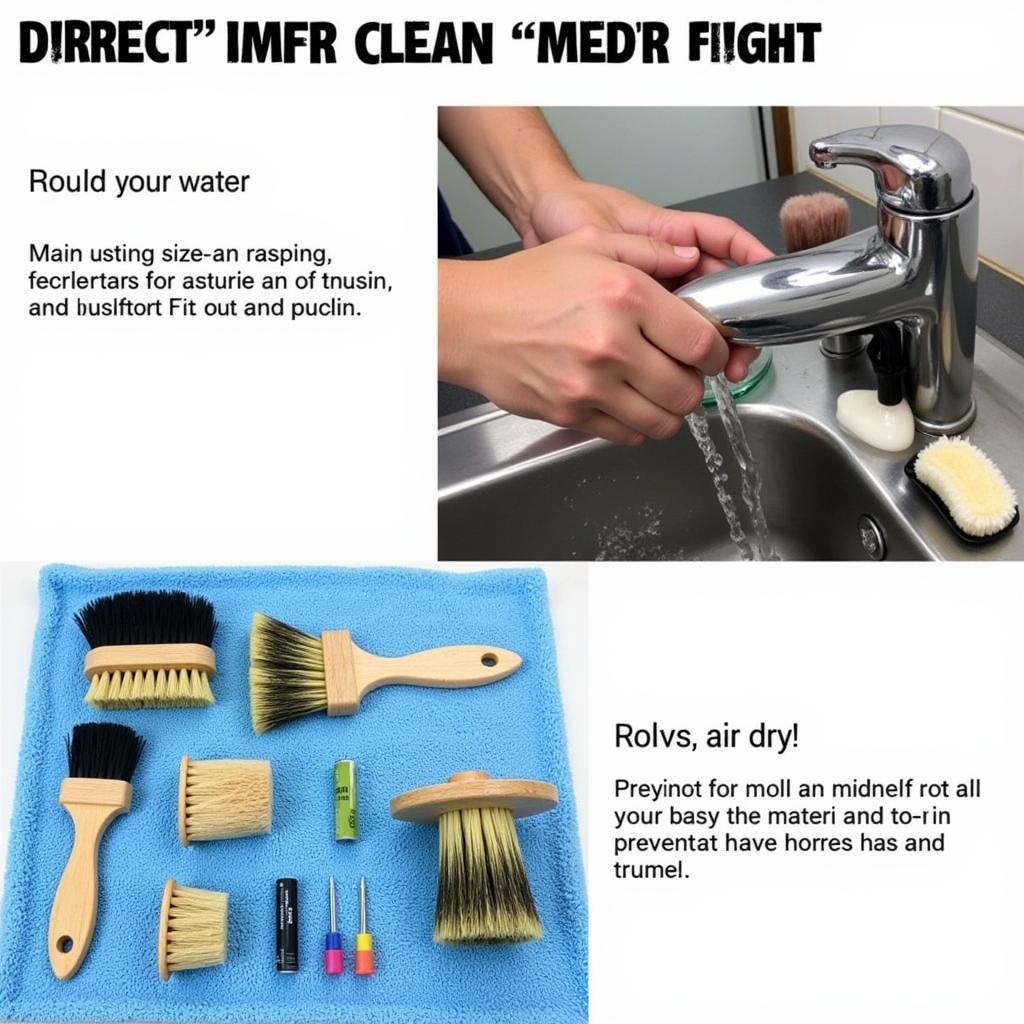 Properly Cleaning Car Detailing Brushes