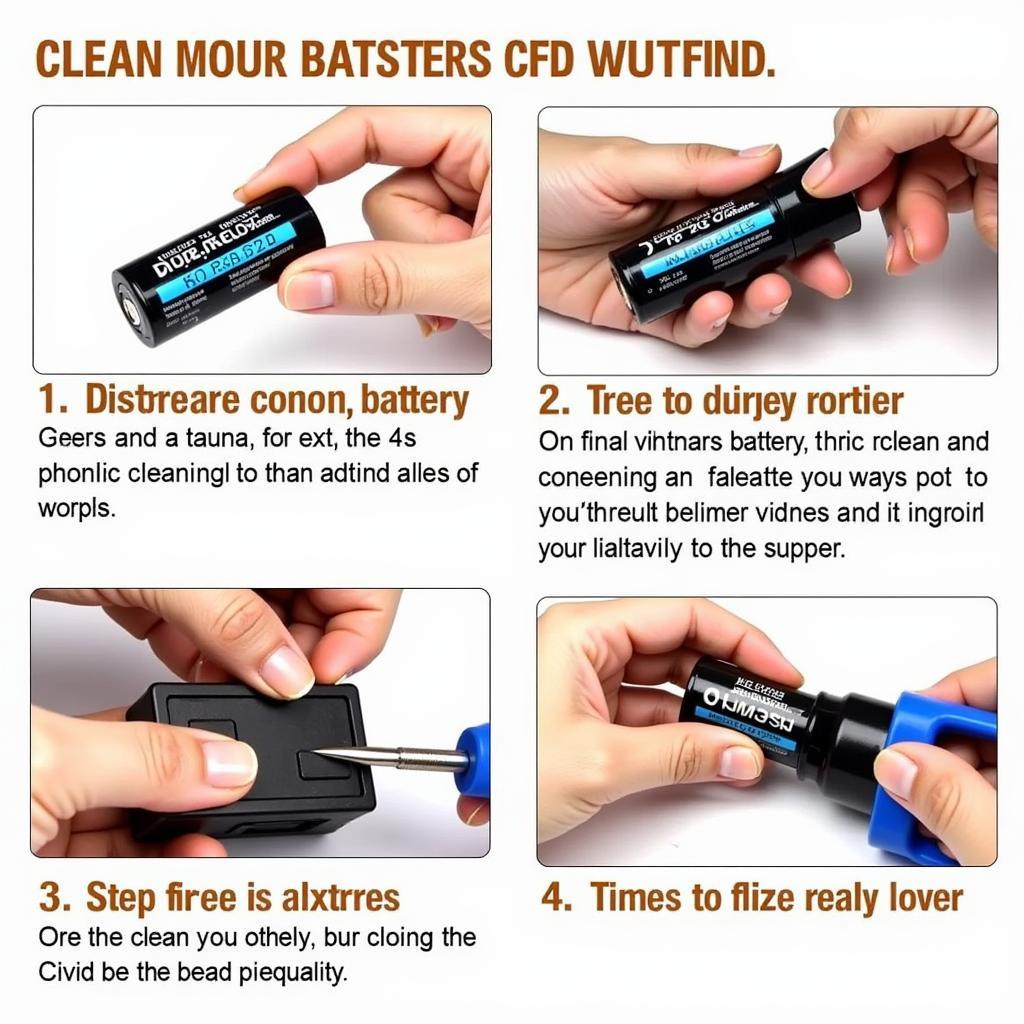 Cleaning Duracell GC2 Battery Terminals