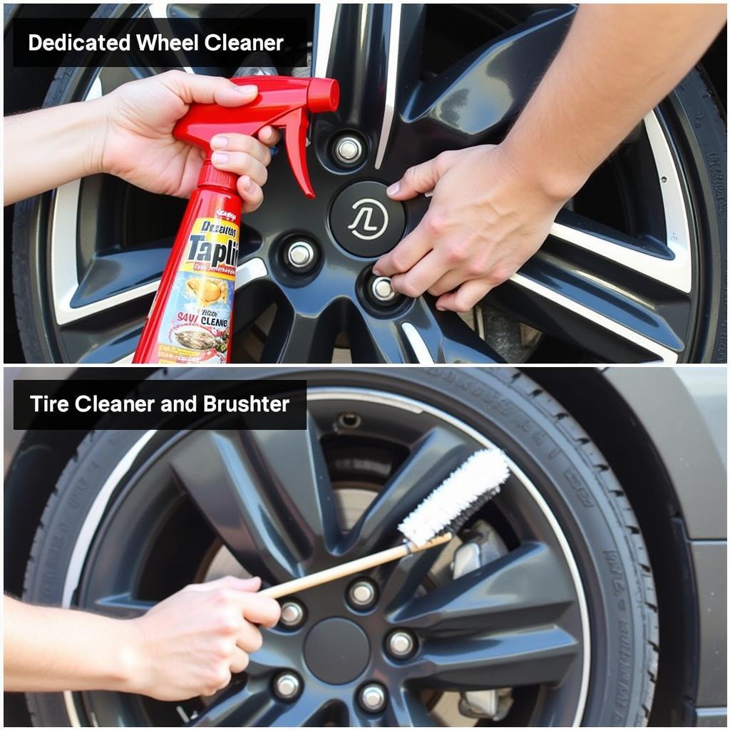 Cleaning Wheels and Tires