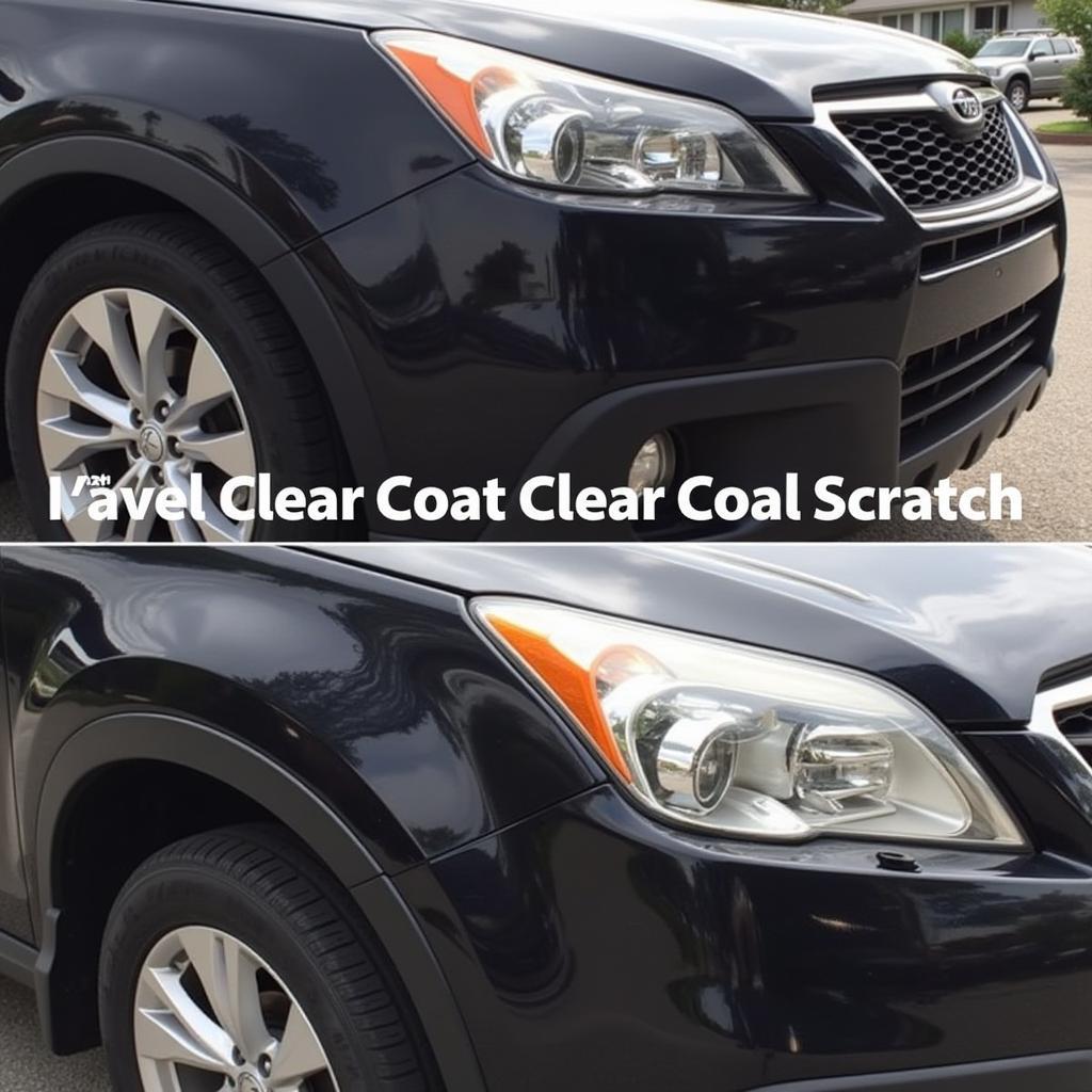 Identifying a Clear Coat Scratch