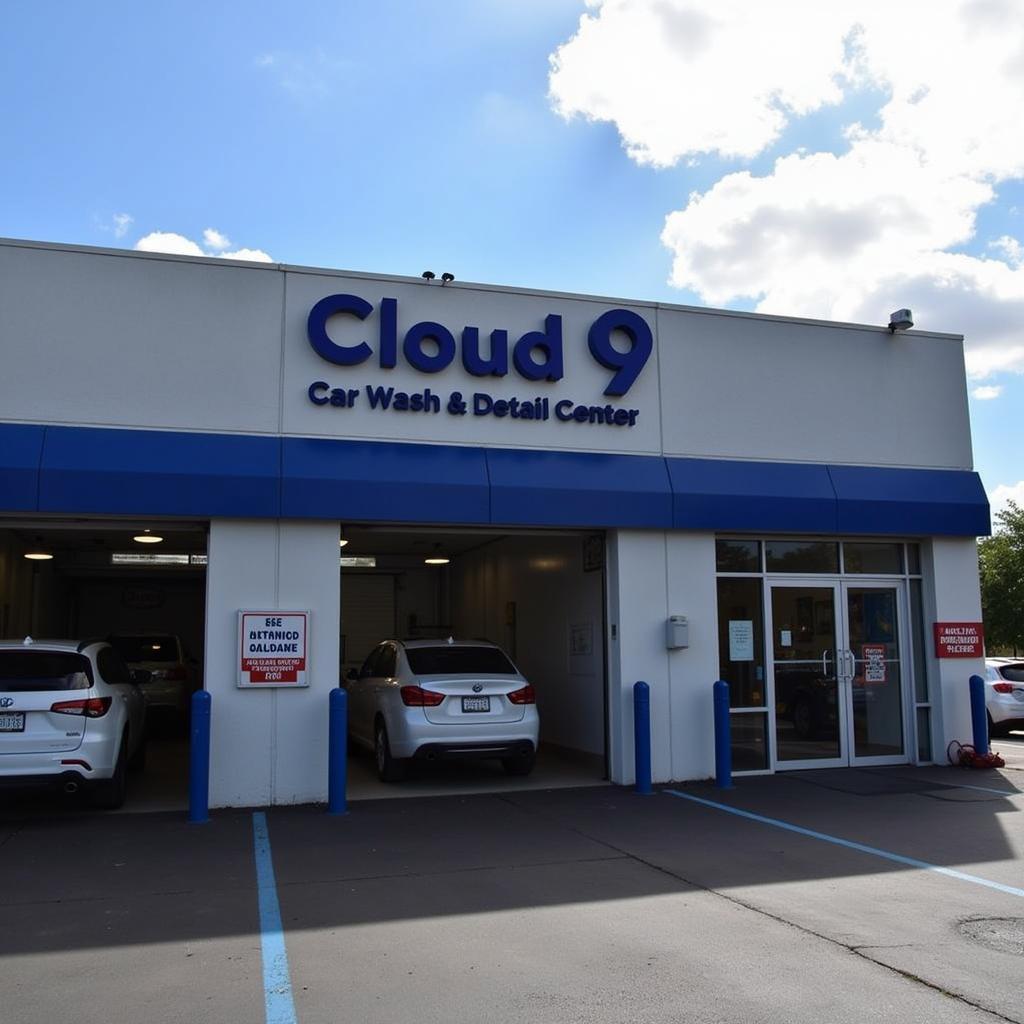 Cloud 9 Car Wash Exterior