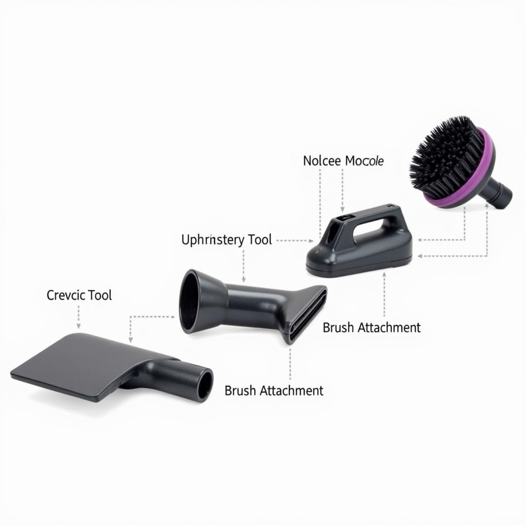 Various Cobra Extractor Nozzle Attachments