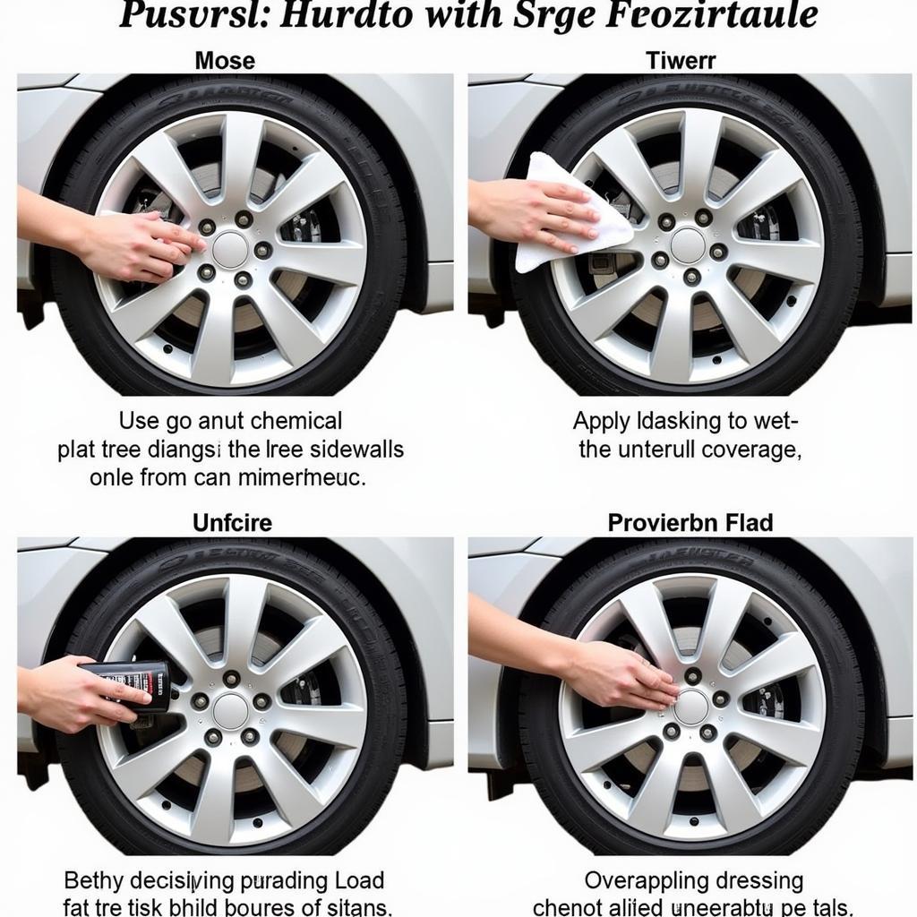 Common Mistakes in Car Tire Detailing