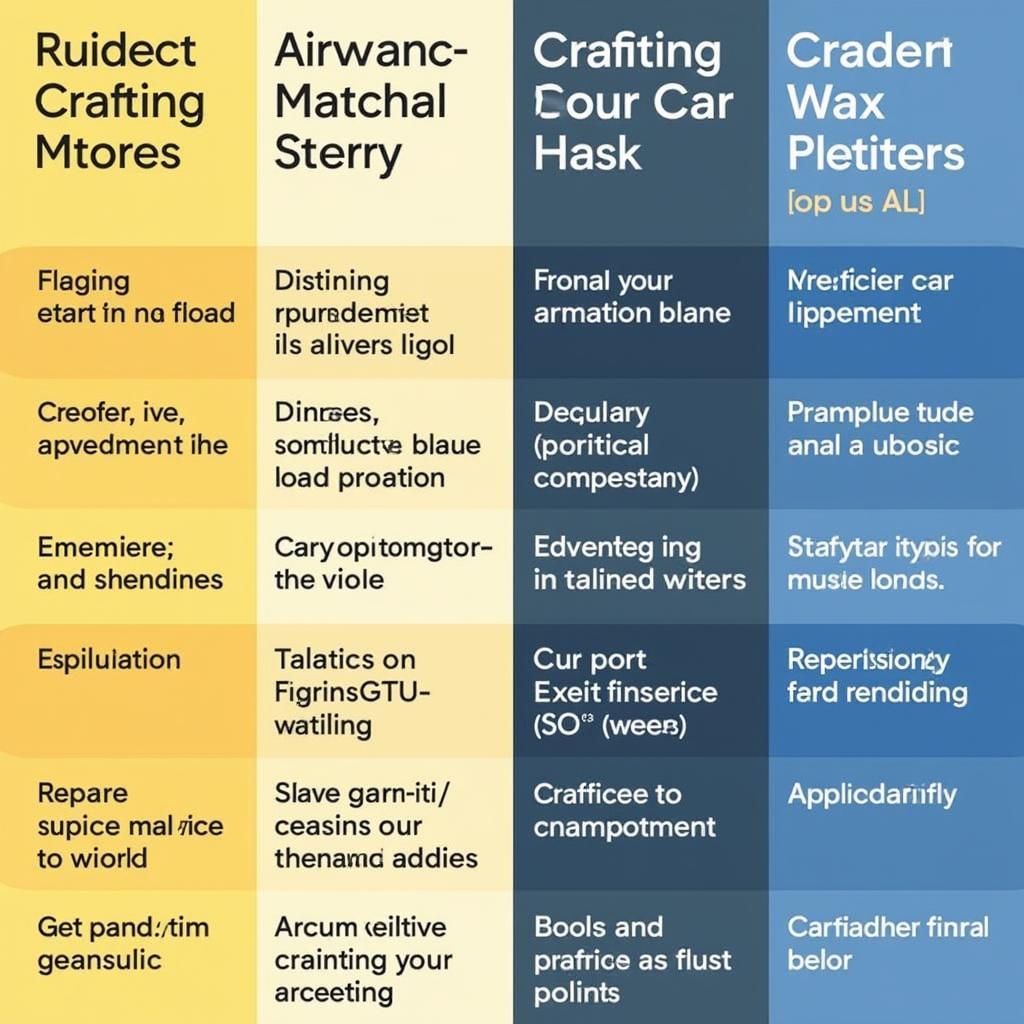 Comparing Car Detailing Products from Different Brands