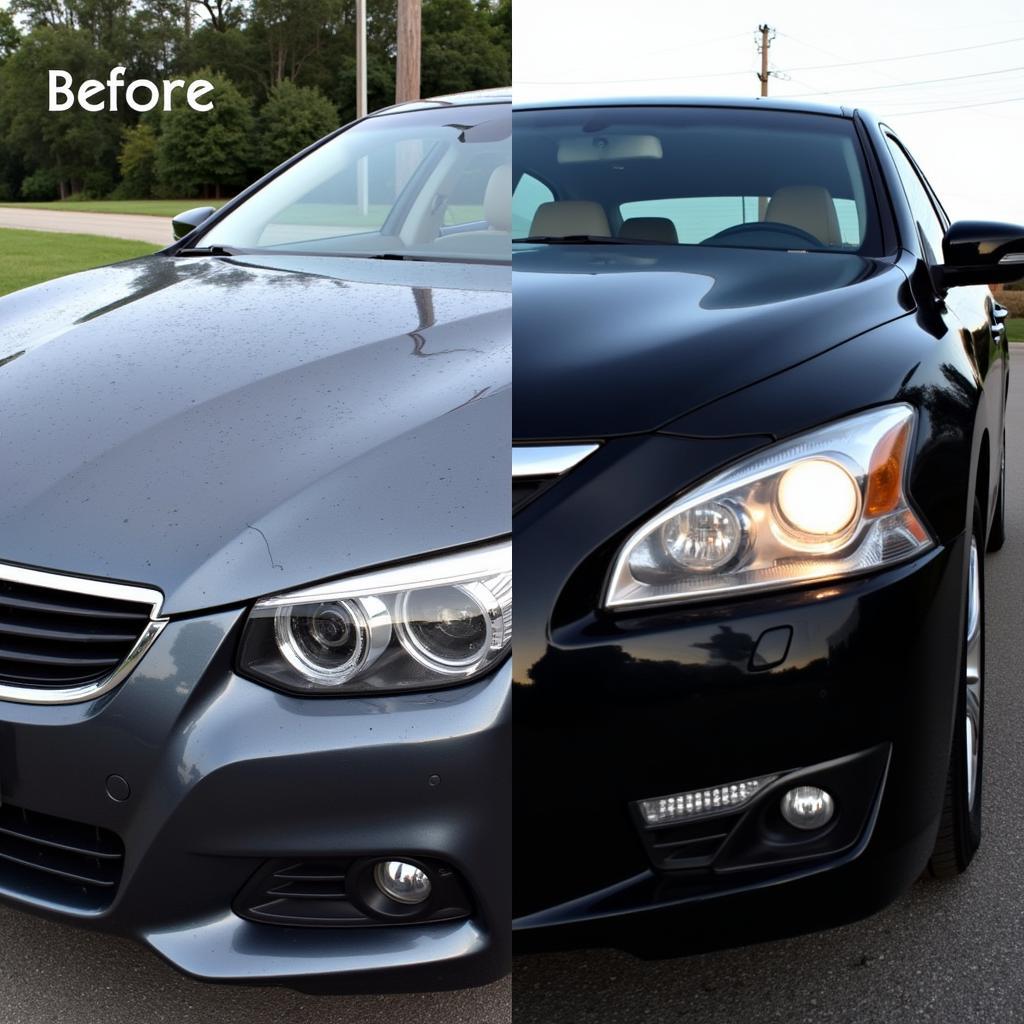 Comparing Car Detailing Results Before & After