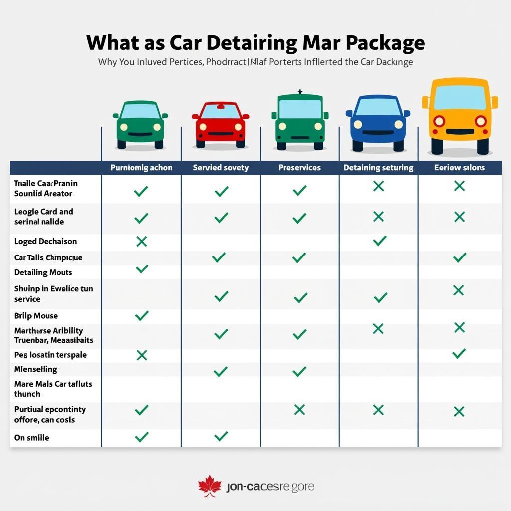 Comparing Different Car Detailing Services and Packages