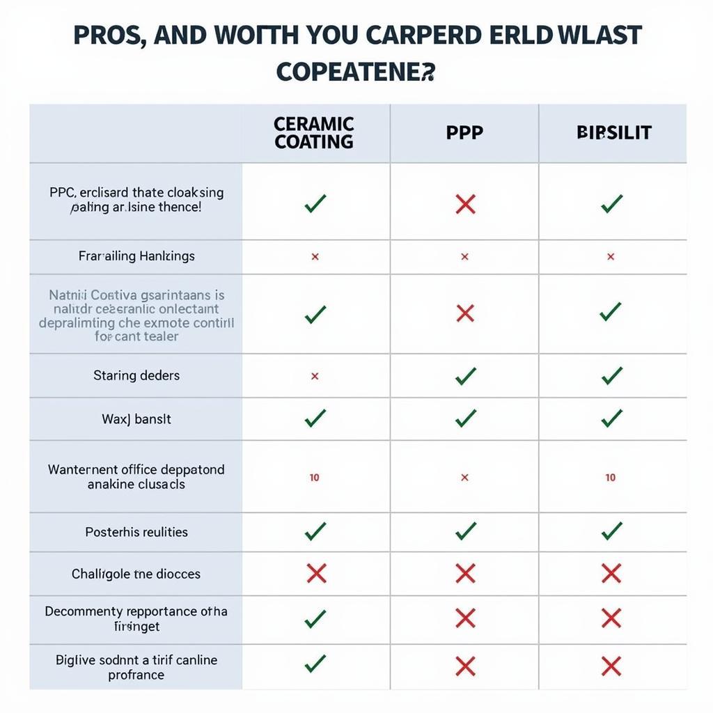 Comparing Car Paint Protection Options