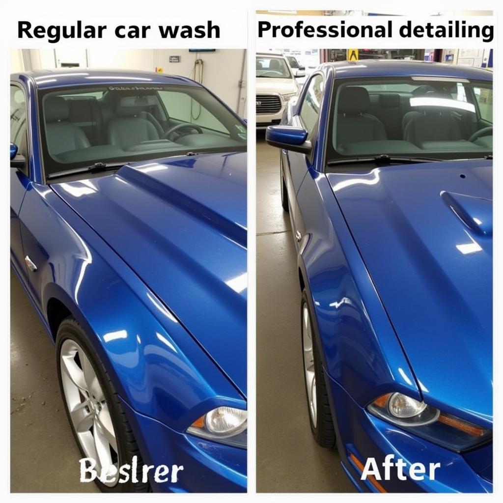 Comparing Results of Car Wash and Detailing