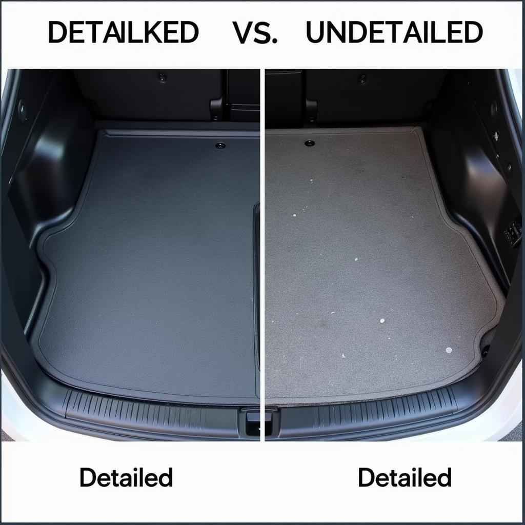 Comparison of Detailed and Undetailed Car Pan